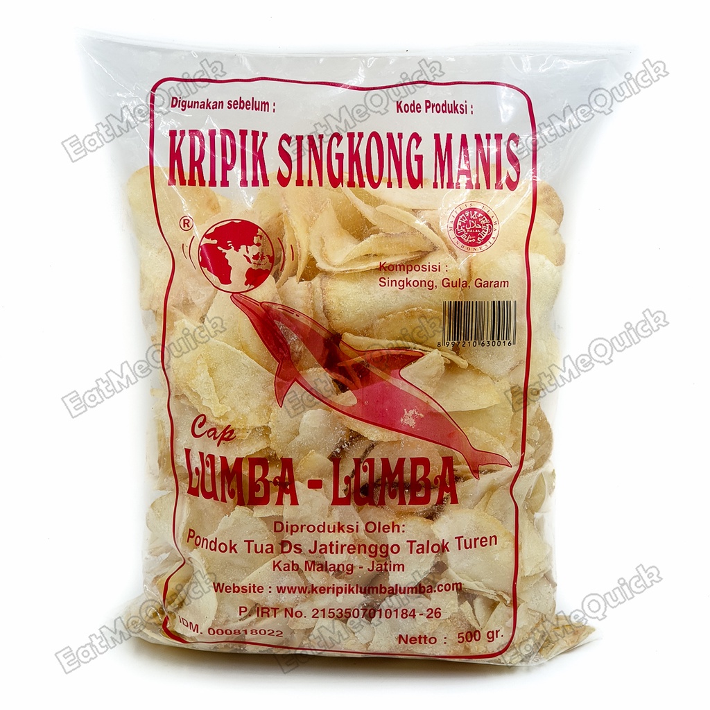 

Keripik Singkong Malang Kripik Lumba Lumba Besar 500gr