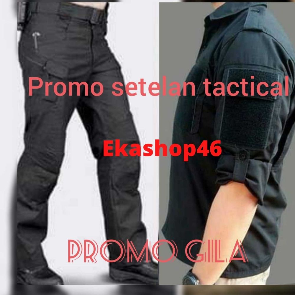 Super Murah/Termurah Promo Setelan Celana PDL Tactical Dan Kemeja 511 Ekashop46