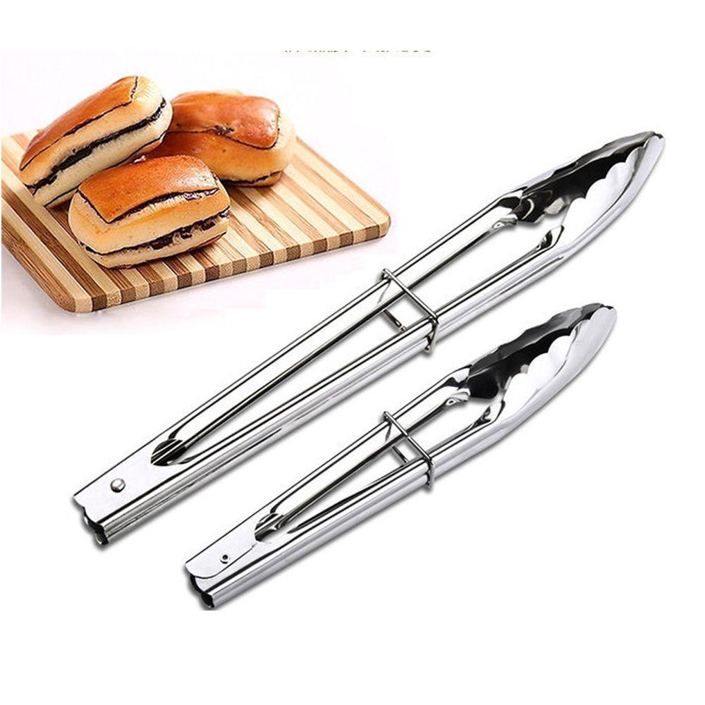 Solighter 2pcs Utensil Tong Bar Professional Alat Masak Dapur Saji