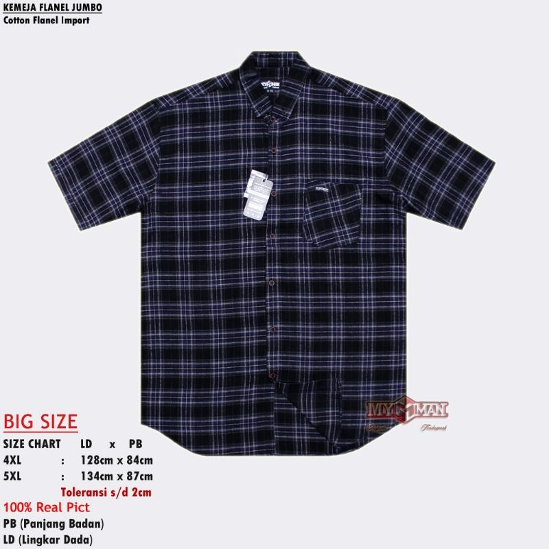KEMEJA FLANEL | KEMEJA BIG SIZE | XXXL XXXXL XXXXXL | KEMEJA PRIA