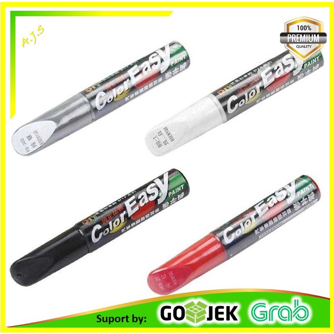Car Paint Pen Color Easy Cat Spidol Penghilang Baret Lecet Mobil Motor