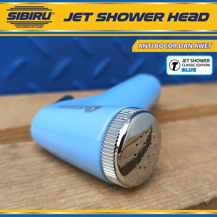 Kepala Jet Shower Kloset Toilet Kamar Mandi / Bidet Head Cebok Semprotan Toilet Closet WC - Biru