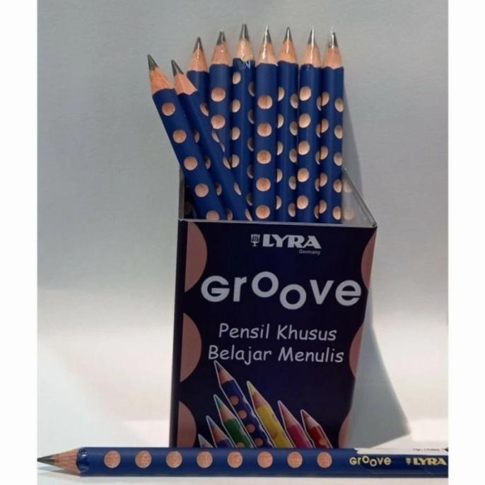 

(COD) Pencil Pensil Lyra Groove Jumbo B Belajar Menulis Triangular Dus 12 pc HEMAT Kode 90