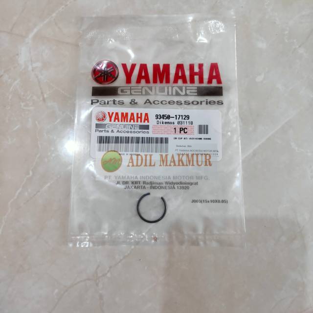 CIRCLIP / KLIP / CLIP PISTON RX KING ASLI ORIGINAL YAMAHA