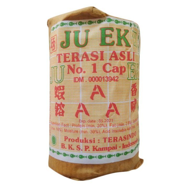 Terasi Ju Ek - Juek Terasi Asli Cap Aaa Medan 135 Gram