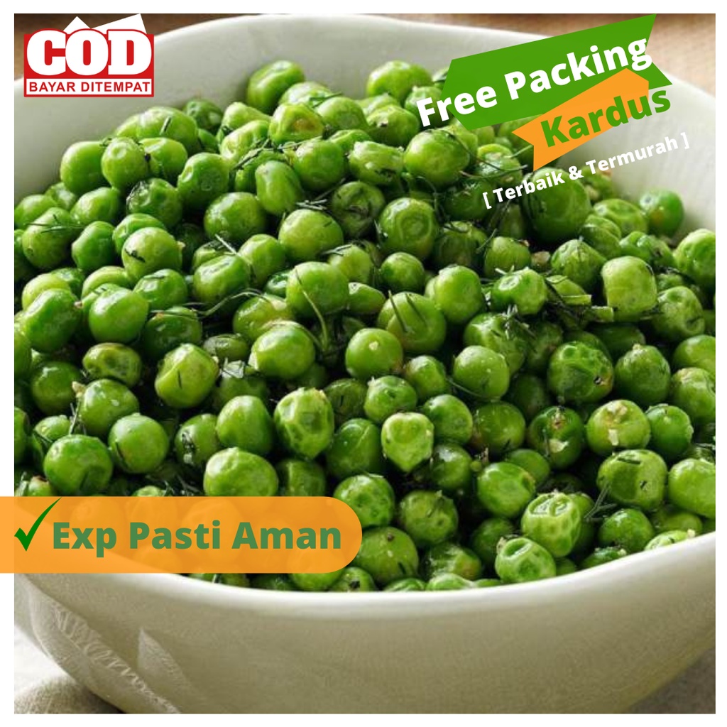 KACANG POLONG 125 gram enak asin gurih jajanan terlaris snack kiloan murah