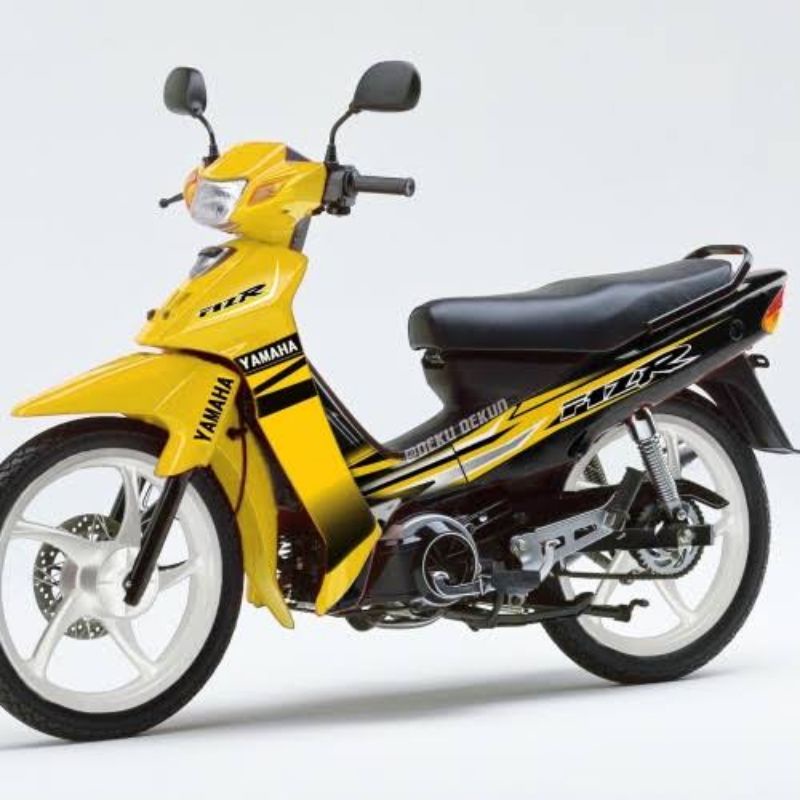 (BAYAR DI TWMPAT) Striping F1ZR FizR 1999 Kuning hitam special edition Striping lis stiker standar O