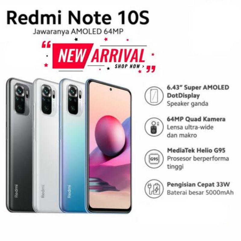 Xiaomi Note 10S Ram 8-128 Gb
