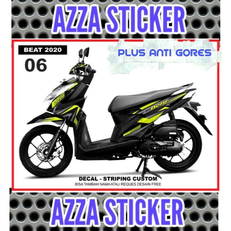 Stiker Dekal Beat 2020 Striping Motor Beat 2020 Full Sticker Decal Beat 2020 Stiker Beat 2020 Dekal 