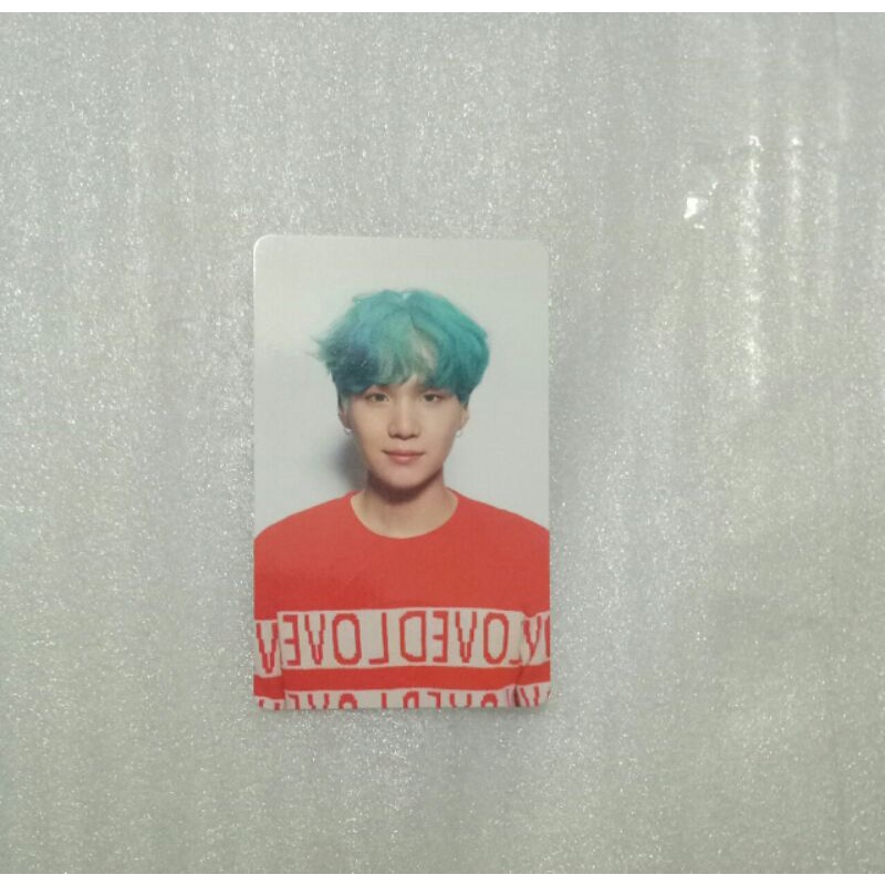 BTS Love Yourself Her Ver. V Suga Photocard