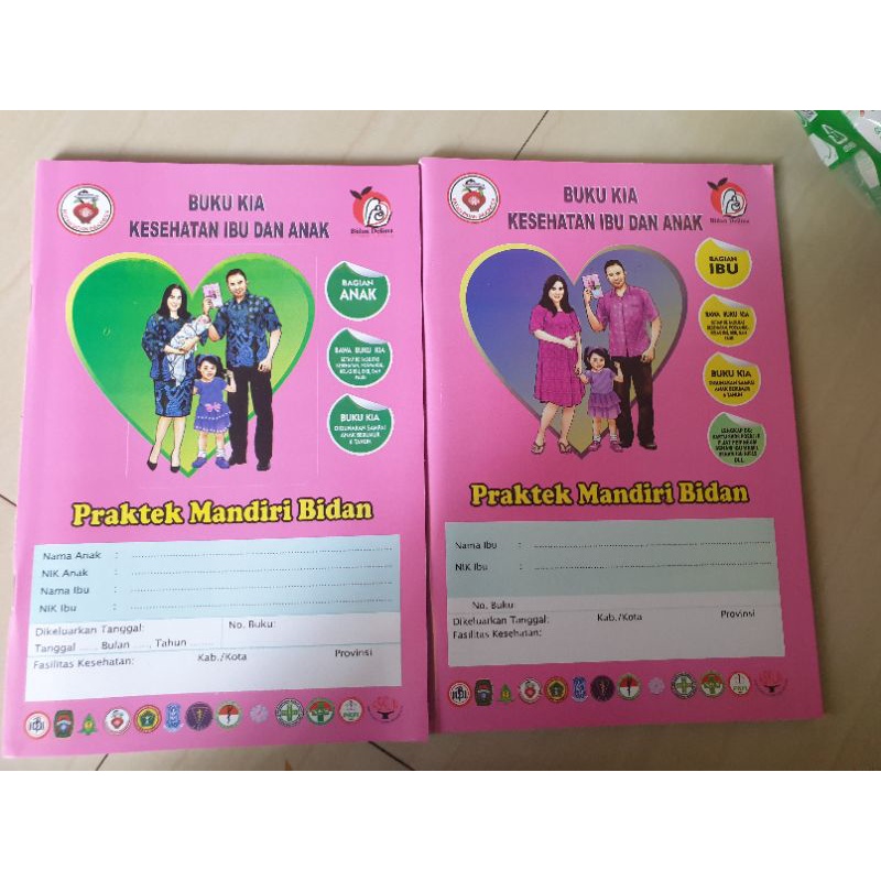 Jual Buku KIA (Kesehatan Ibu & Anak) Buku Kehamilan/buku Pink (Sampul ...