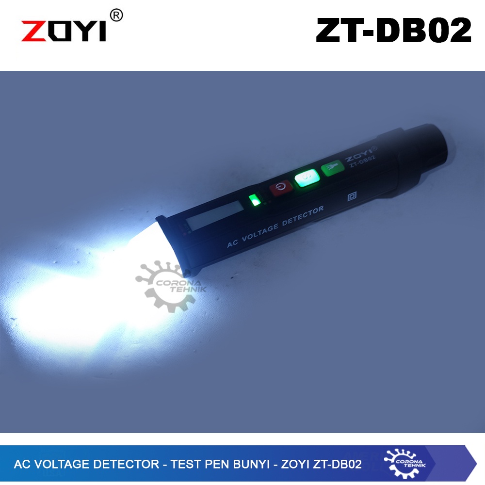 Test Pen Bunyi - ZOYI ZT-DB02 - AC Voltage Detector