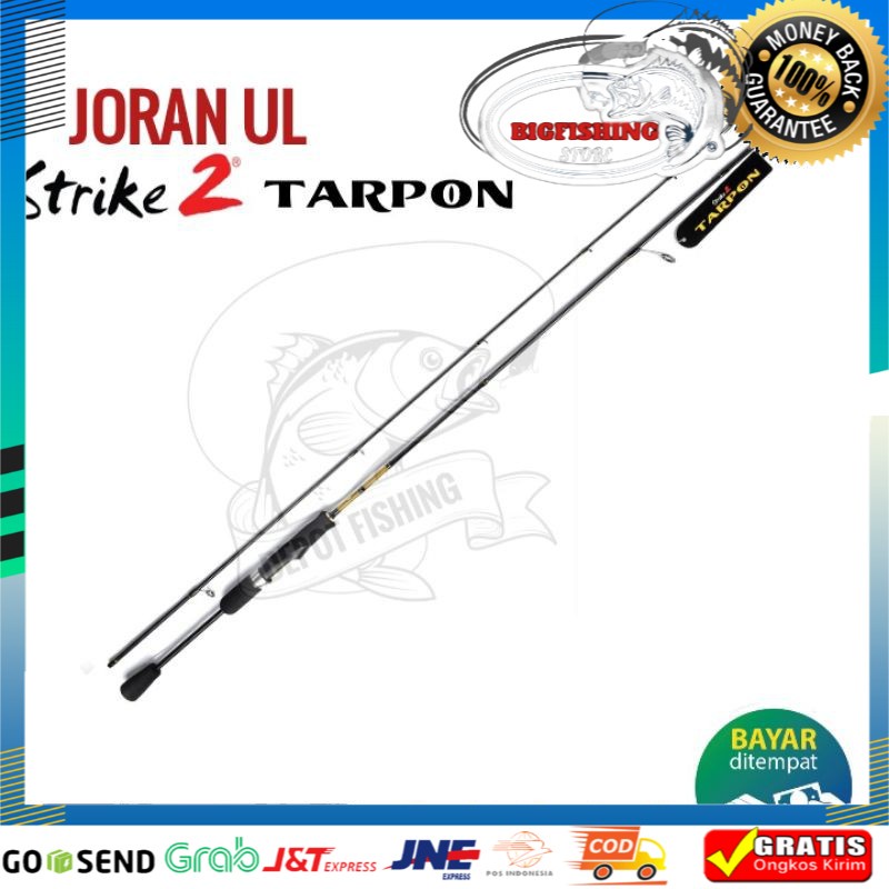 JORAN STRIKE 2 TARPON MURAH 180 UL 2-6LB • 201 UL 2-6LB kuat dan ringan