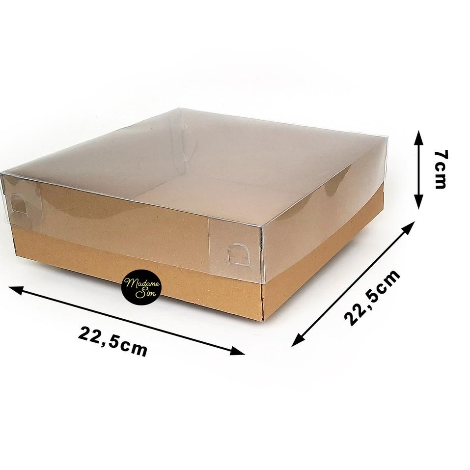 

Obral Puas BOX MIKA - DUS KUE - KOTAK - KARDUS 22 x 22 x 7 CM (ISI : 10 PCS)