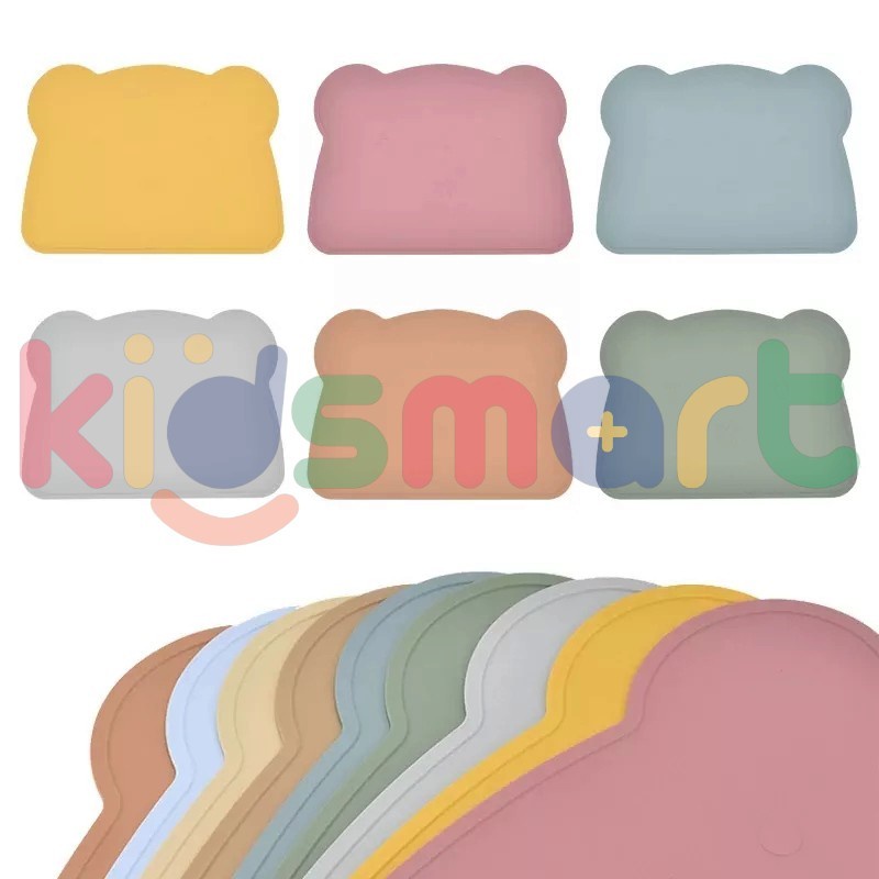 KIDSMART Premium Silicon Placemat / Tatakan Silikon Bayi / Tatakan Makanan Bayi