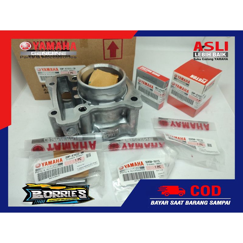 Blok Seher Nmax Lexi Aerox 155 Xabre R15 2DP SET Ori Original Yamaha