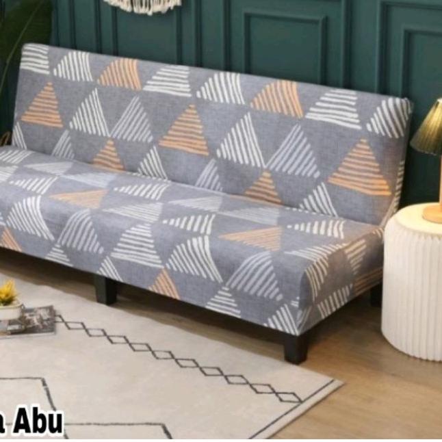 ✺ Cover sofa bed INFORMA elastic-Sarung PENUTUP sofa bed STRECTH motif ۝