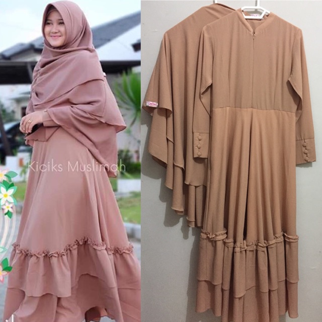 PRELOVED Yumna Dress Set by Kiciks Muslimah