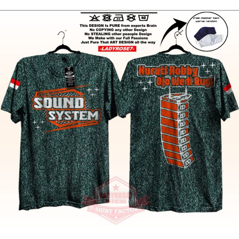 KAOS SOUND SYSTEM GANTUNG WARNA SPECIAL