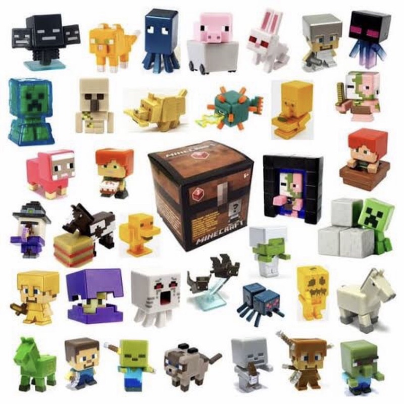 Minecraft Chest Mini Figure Series 3 Original New Segel