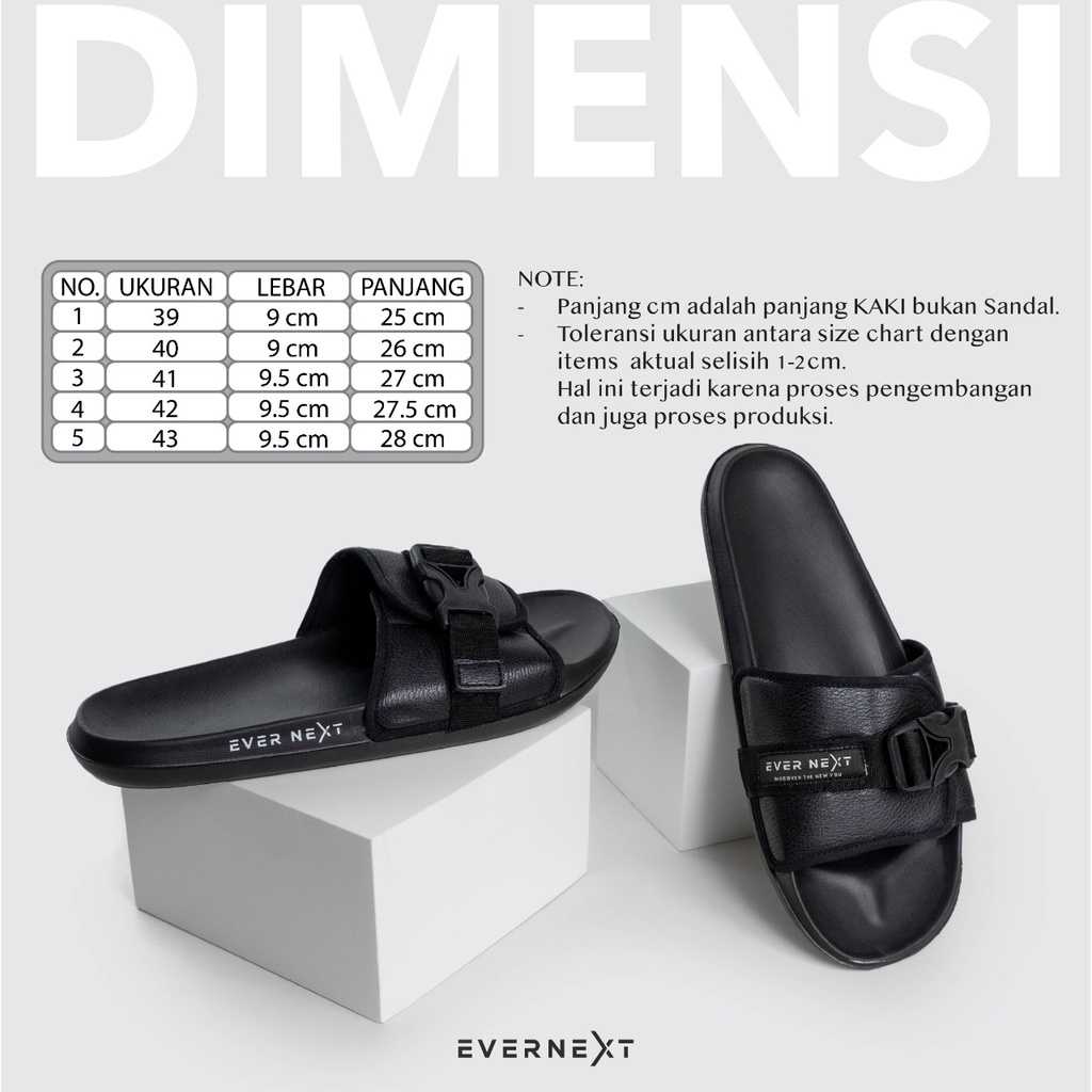 Sandal ARON Slipper Selop Cowok Wanita Pria Anti Licin Outdoor Santai Anak Kekinian Premium COD