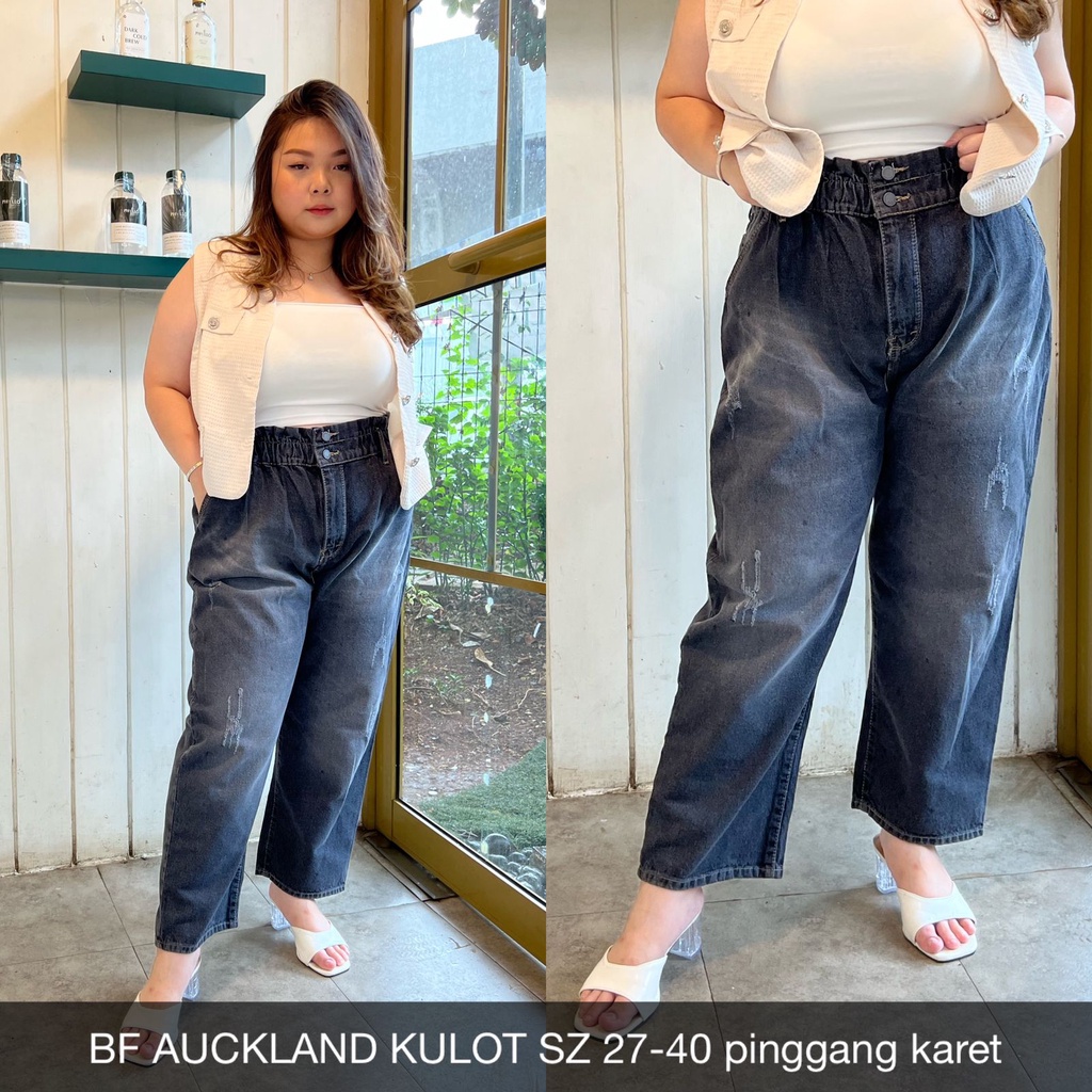 CELANA JEANS WANITA BF AUCKLAND KULOT- SYSCLOTHIER