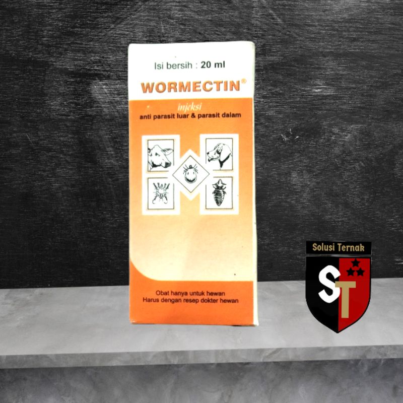 Wormectin 20 ml Obat Suntik Anti Gudik Kambing Kelinci Sapi