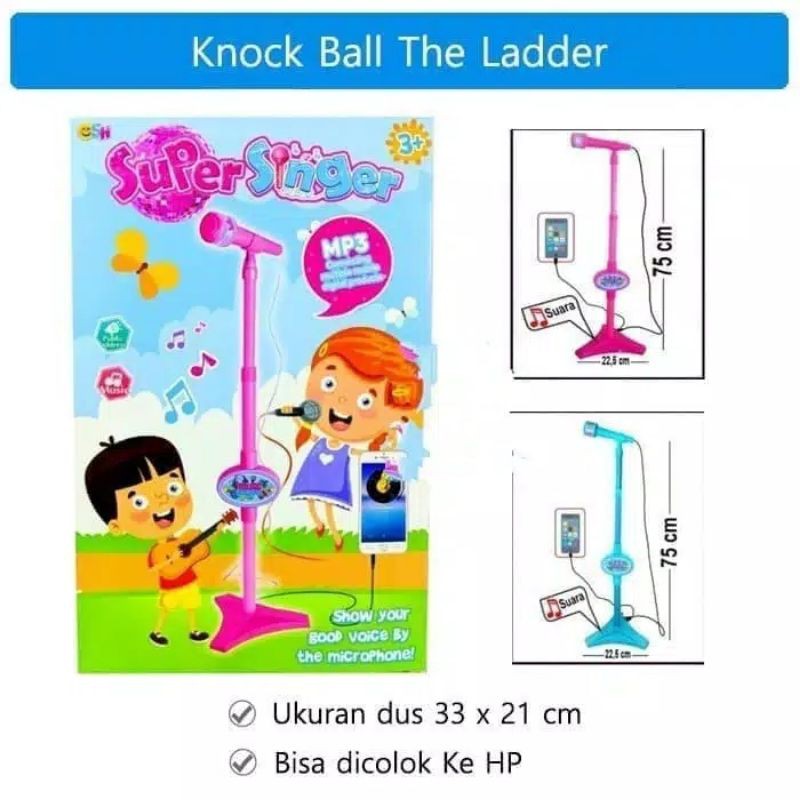 Mainan Microphone anak