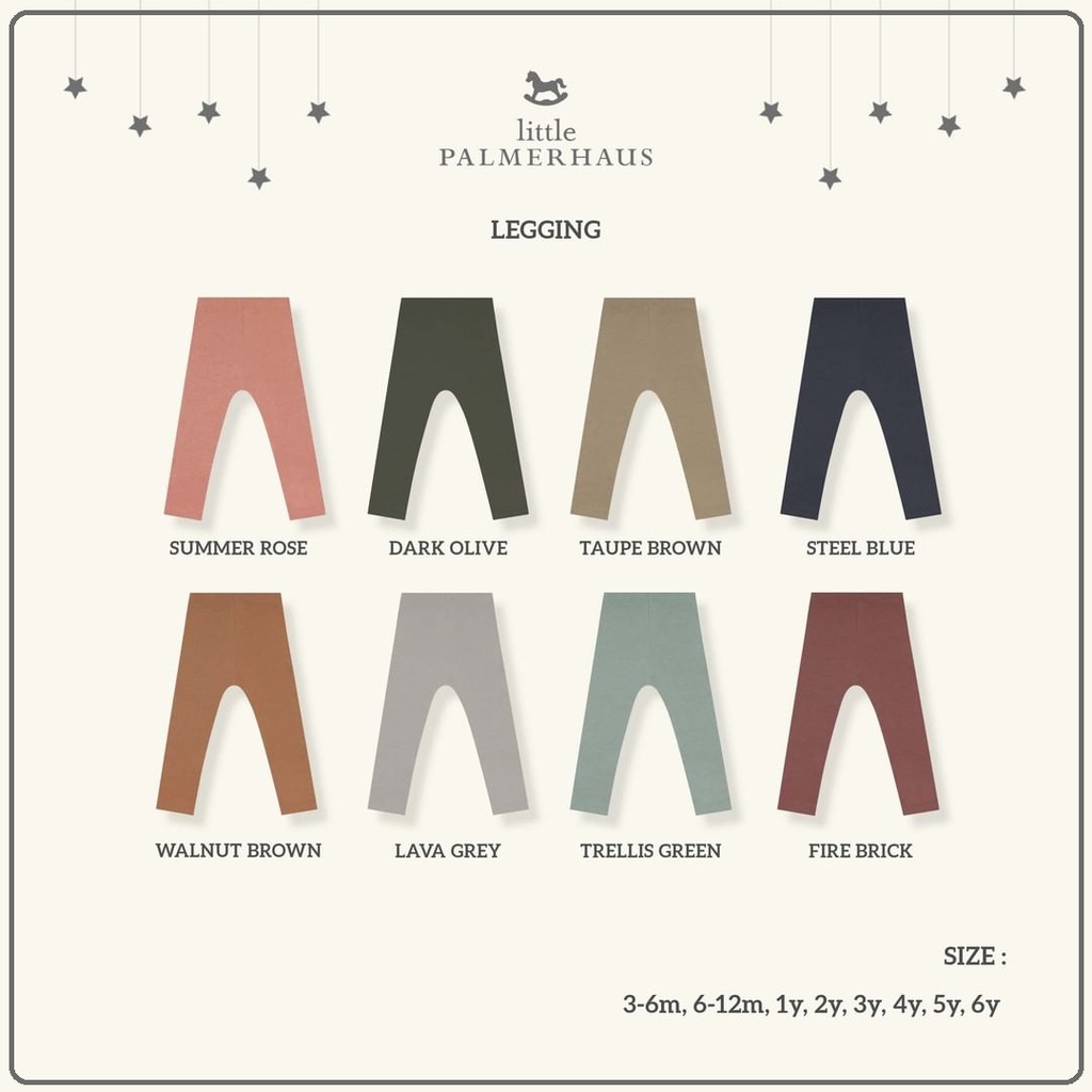 Little Palmerhaus Baby Legging | 3-6 Tahun