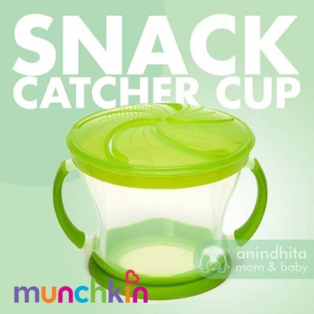 MUNCHKIN Baby Snack Catcher Tempat Camilan Bayi Snack Container