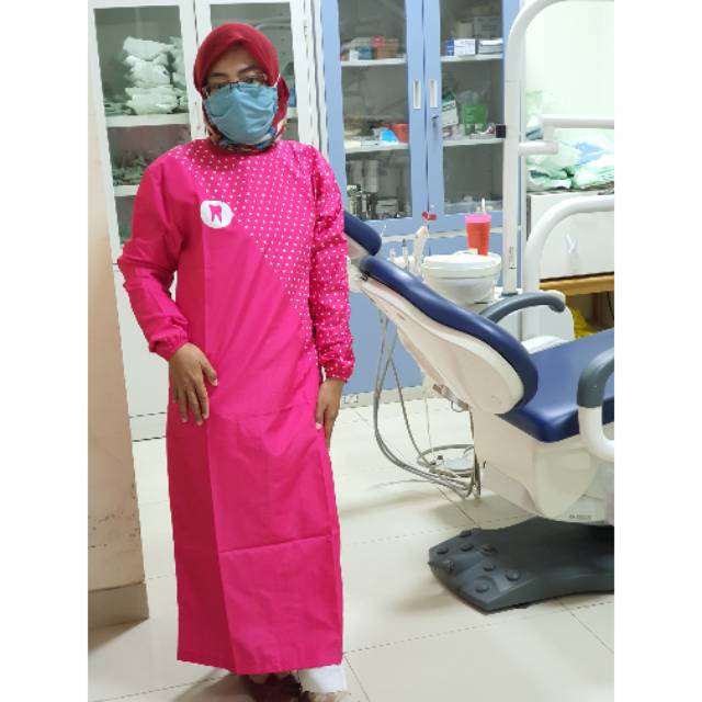 APD DOKTER/GOWN TASLAN WATERPROOF/JUBAH DOKTER GIGI