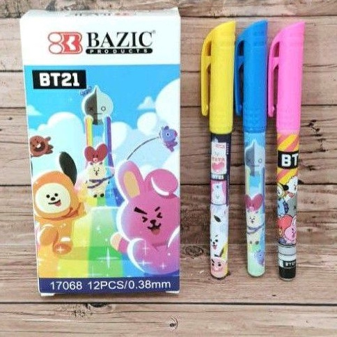 

Pulpen Gel Murah isi 12 pcs Tebal 0.38mm