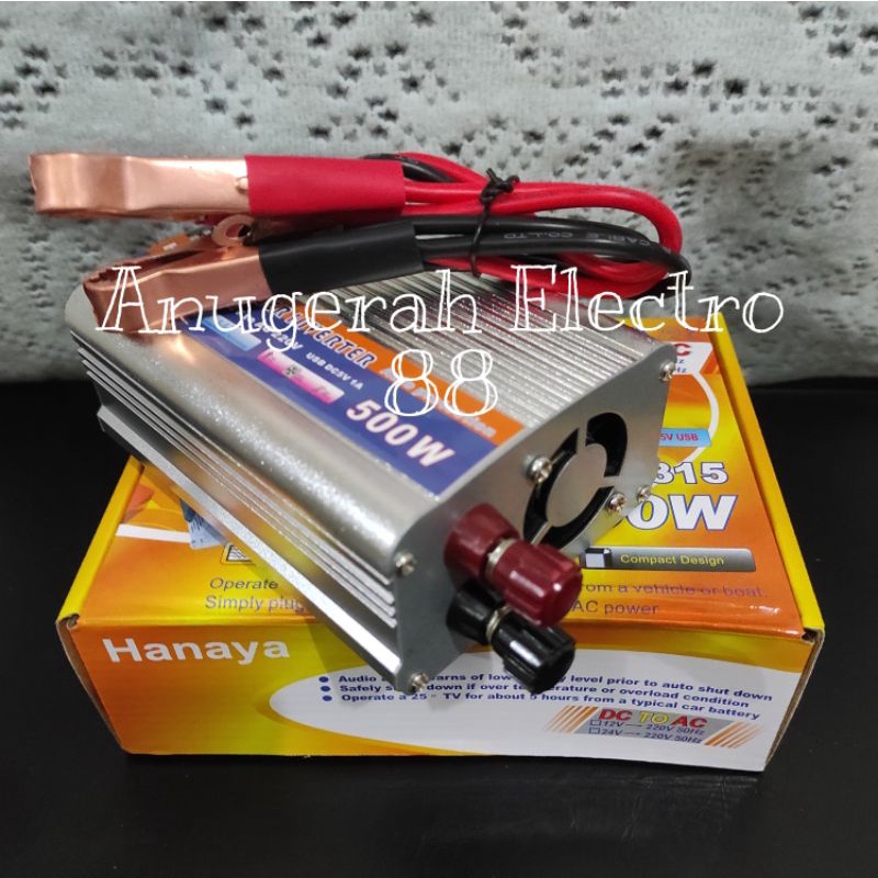 Power Inverter 500 watt Hanaya inverter 500W