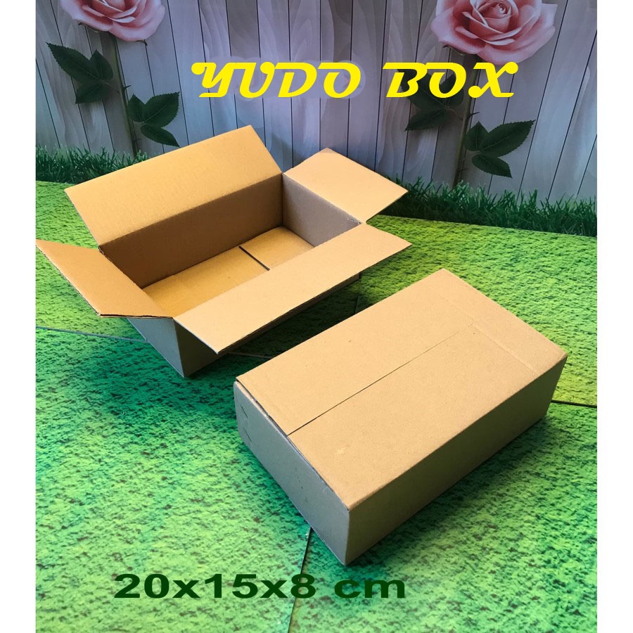 

Kardus karton uk. 20x15x8 cm Kotak Box ST untuk packing Souvenir -dll
