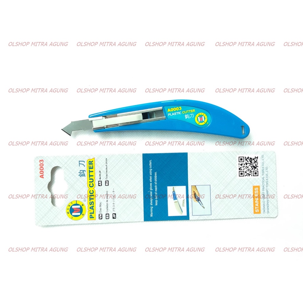 OLS Pisau Cutter Acrylic C-MART Pisau Potong Akrilik Pisau Cutter Plastik MA