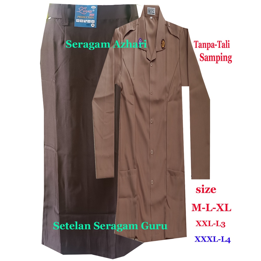 Setelan Seragam Pramuka Guru Wanita-Satu Set Seragam Pramuka Pembina Putri-Seragam Pramuka Guru