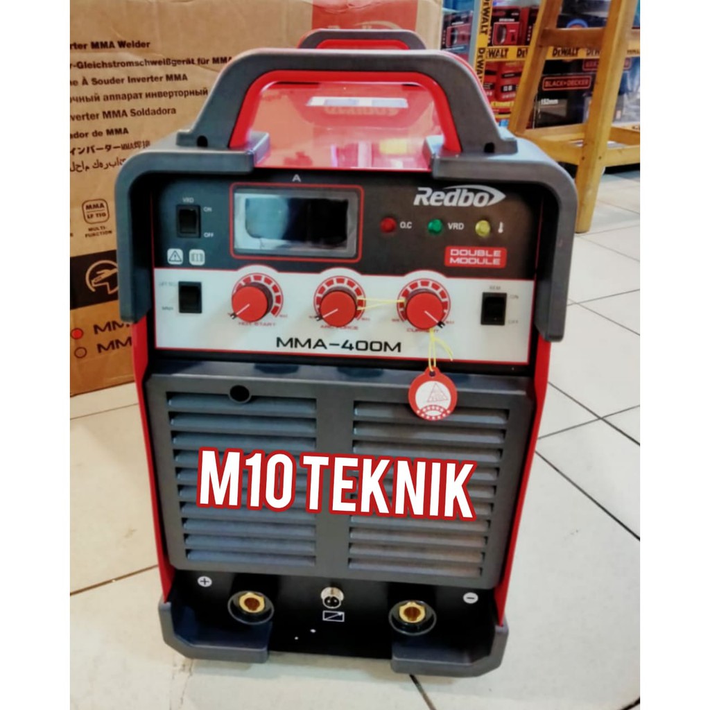 Trafo Las Inverter REDBO MMA 400 - Mesin Las Listrik