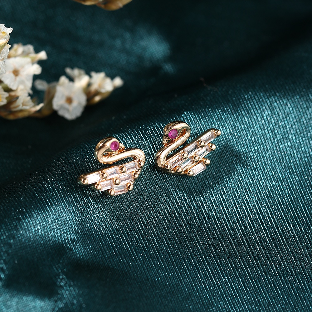 ✅COD Anting Angsa /Anting Burung / Accesories Wanita Anting / Anting Titanium Ori / Anting Korea Kpop /Anting Wanita D259