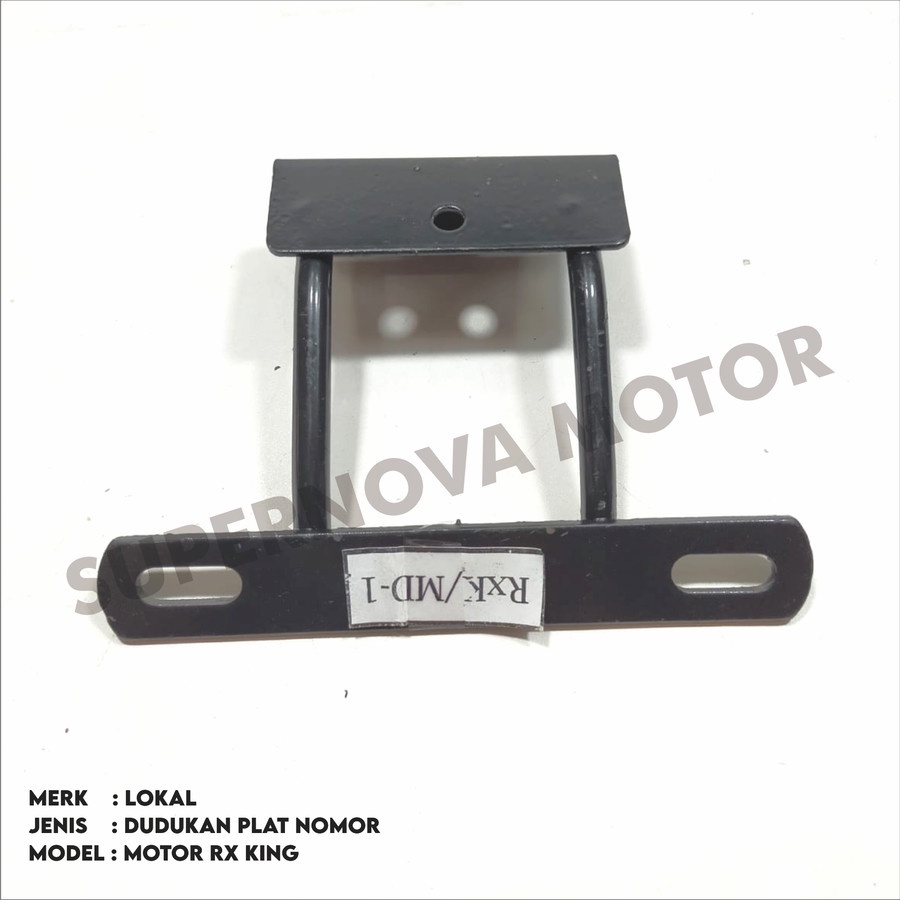 DUDUKAN LAMPU TEMBAK LED DAN DUDUKAN PLAT NOMOR DEPAN RX KING CRF VIXION NEW