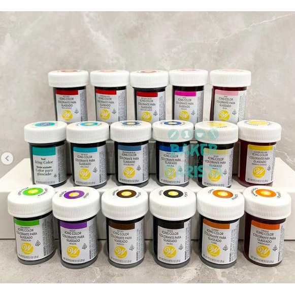 

Wilton icing color / pewarna wilton 1oz wilton coloring TERLARIS TERPERCAYA ORIGINAL