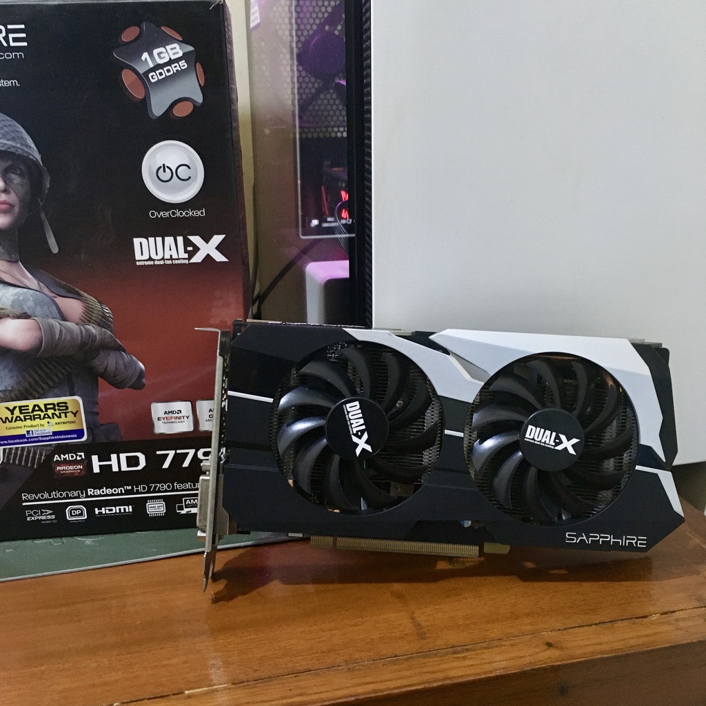 VGA RADEON SAPPHIRE HD 7790 1GB GDDR5 DUAL-X OC