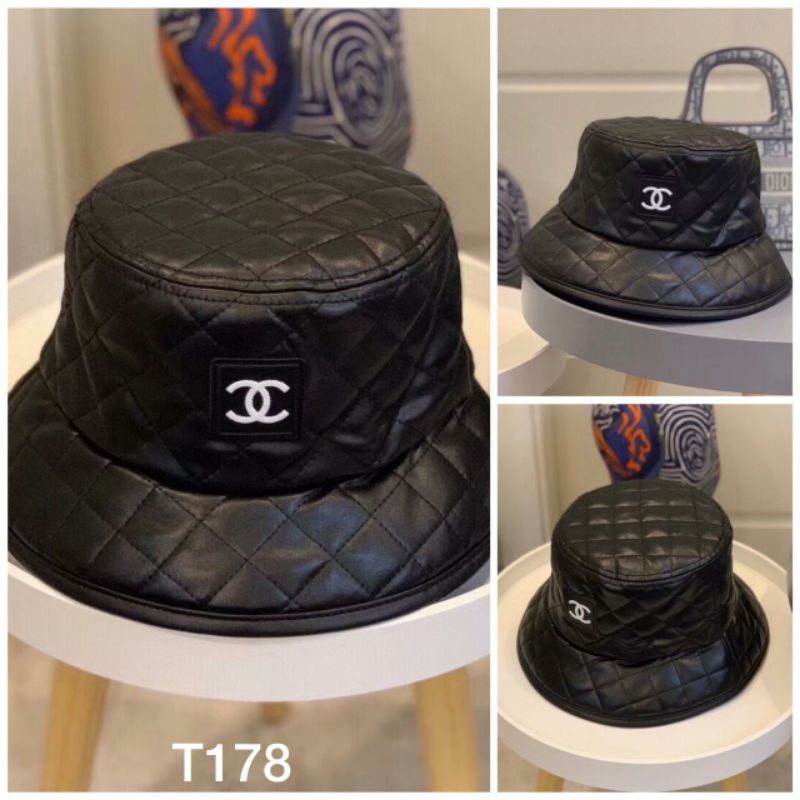 Topi Bucket Wanita Chanel Bahan Premium Kualitas Import