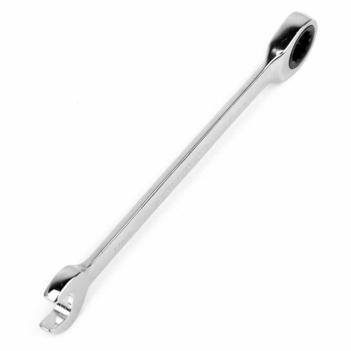 Kunci Pas Dual Head Combination Ratchet Wrench 8mm - Silver