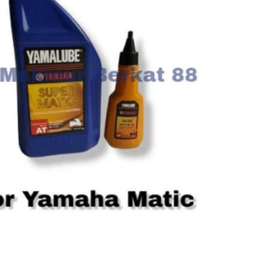 ➾ SALE - PAKET OLI YAMALUBE SUPER MATIC UNTUK MOTOR YAMAHA FAZZIO/GEAR125/FREEGO/MIO/XRIDE/FINO/NMAX