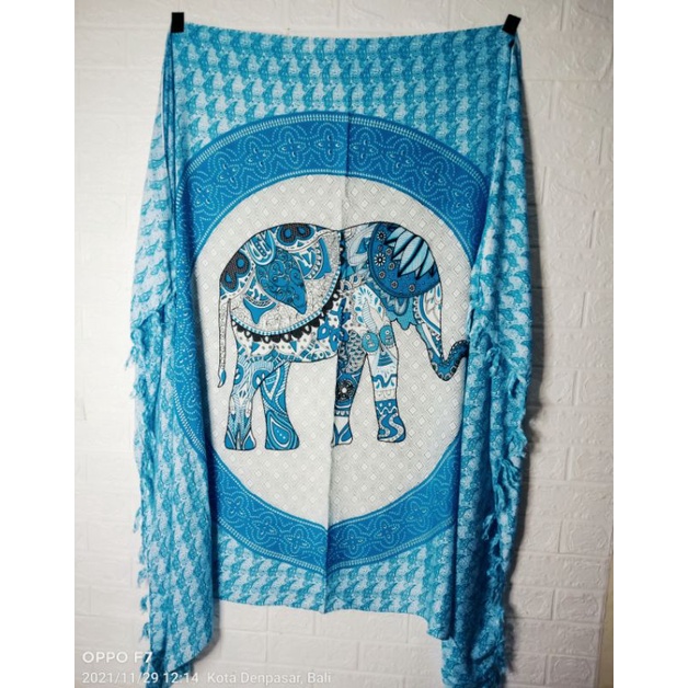 SARUNG PANTAI#SARUNG BALI OLEH OLEH BALI#SARUNG PANTAI BALI#-Gajah turkis