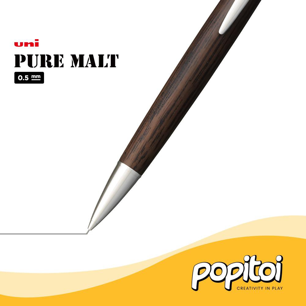 

UNI Pure Malt M5-2005 Oakwood Premium Edition Mechanical Pencil 0.5 mm Pensil Mekanik