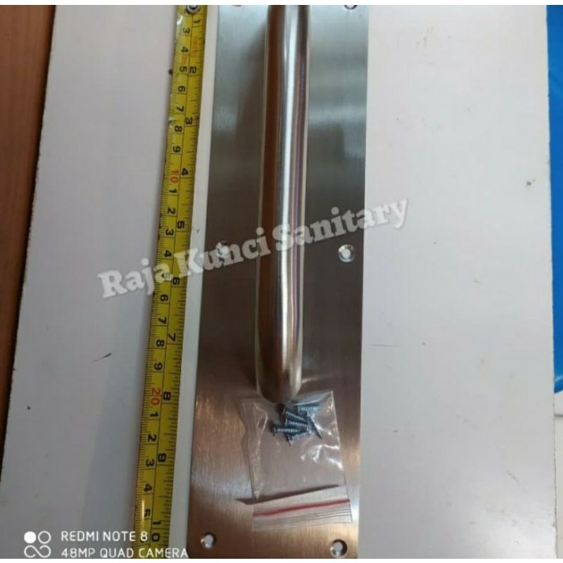 Push Plat Polos Stainless/Gagang Pintu/Tarikan Pintu Stainless