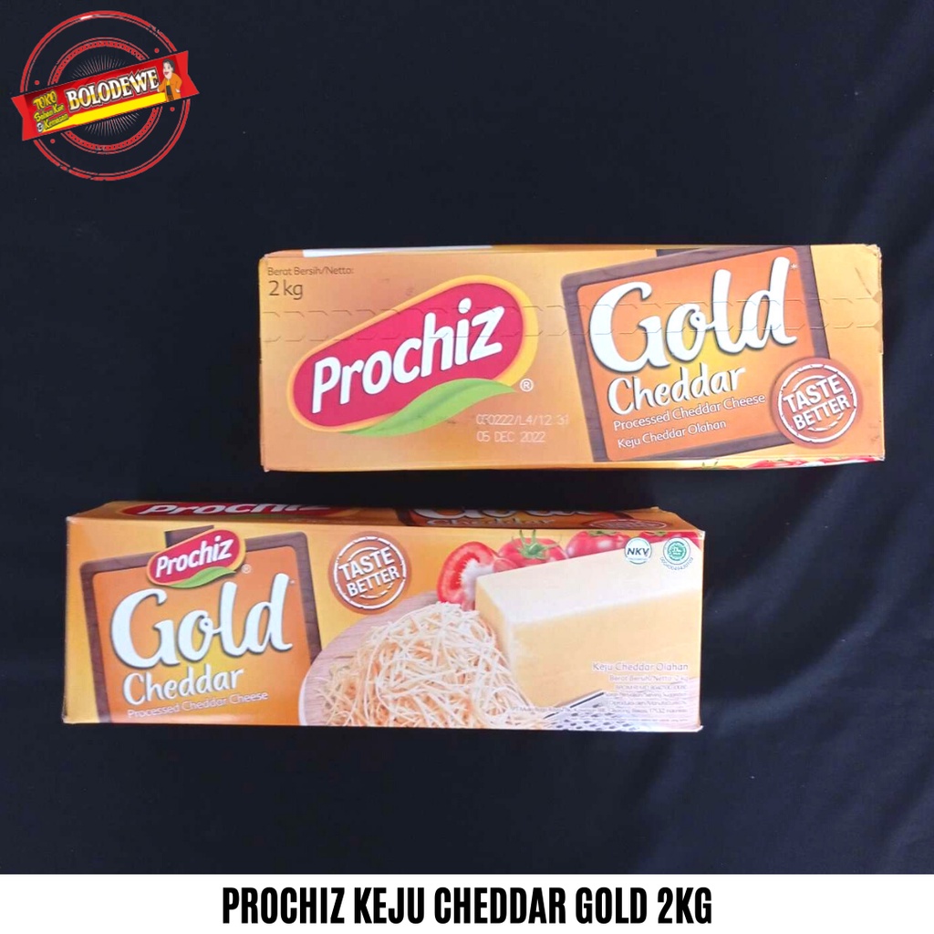 Jual Prochiz Keju Cheddar Gold 2 Kg (Harga Promo) | Shopee Indonesia