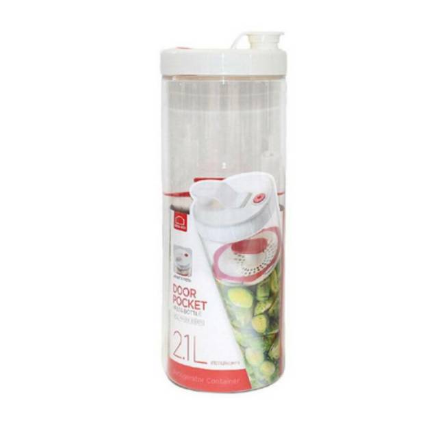 Lock n Lock Interlock Shum Storage Red INL412 1.3L / INL413 2.1L Wadah pickles makanan wadah pasta