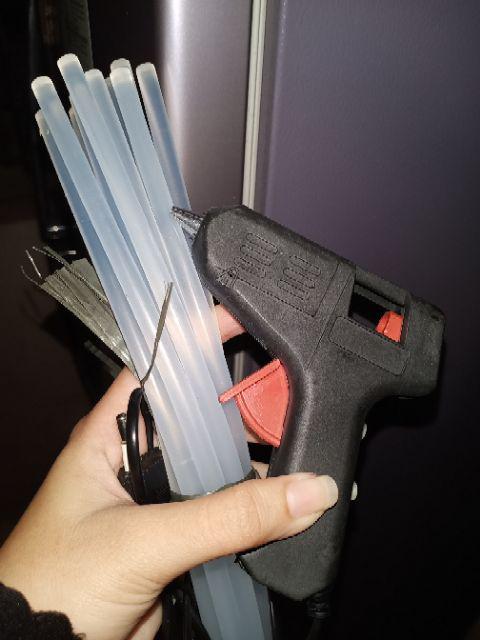 Lem Tembak Bakar Hot Melt Glue Gun Kecil 20 W Watt 20w 20watt Panas